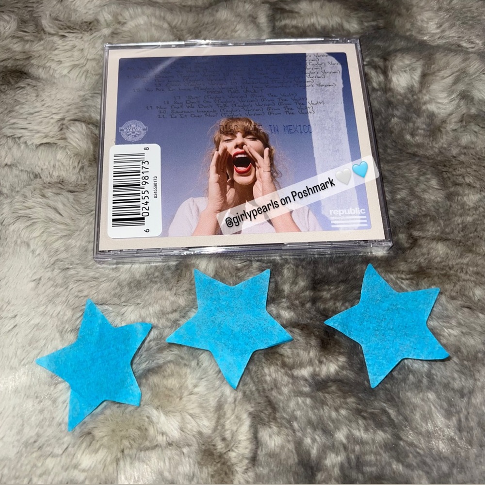 Taylor Swift 1989 (Taylor's Version) Crystal Skies Blue Edition Deluxe CD